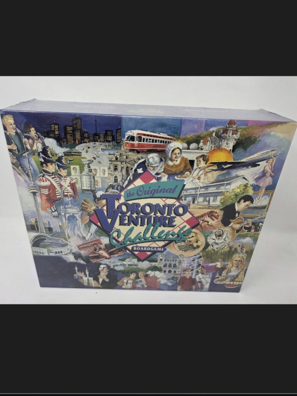Vintage Original Toronto Venture Challenge Boardgame 1994 Sealed Canada Canadian